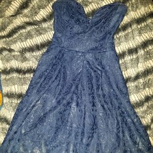 Charlotte russe navy summer dress